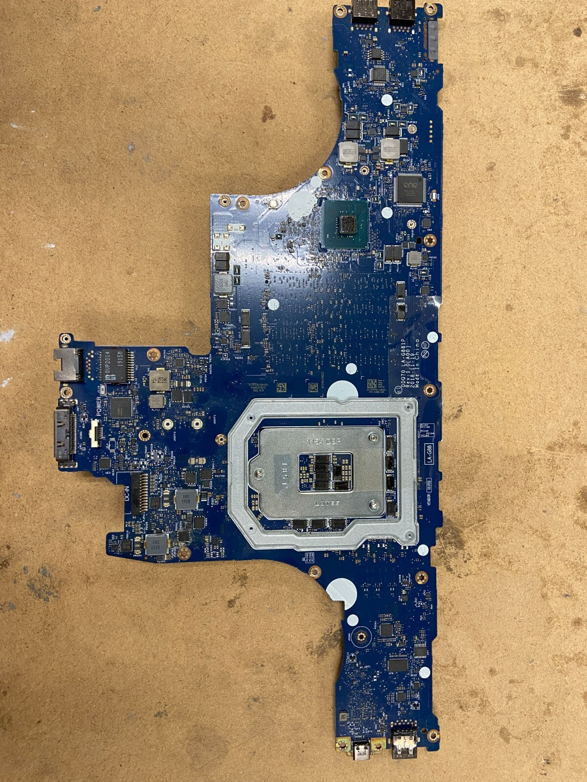 DELL ALIENWARE AREA 51M Intel LA-G881P LAPTOP MOTHERBOARD F1CCX 0F1CCX *READ*