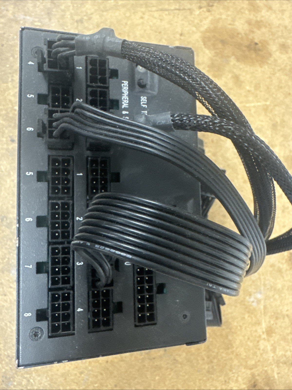 Corsair AX1200i PSU - 1200W Platinum Power Supply 75-000784 MISSING CABLES!!!!!!