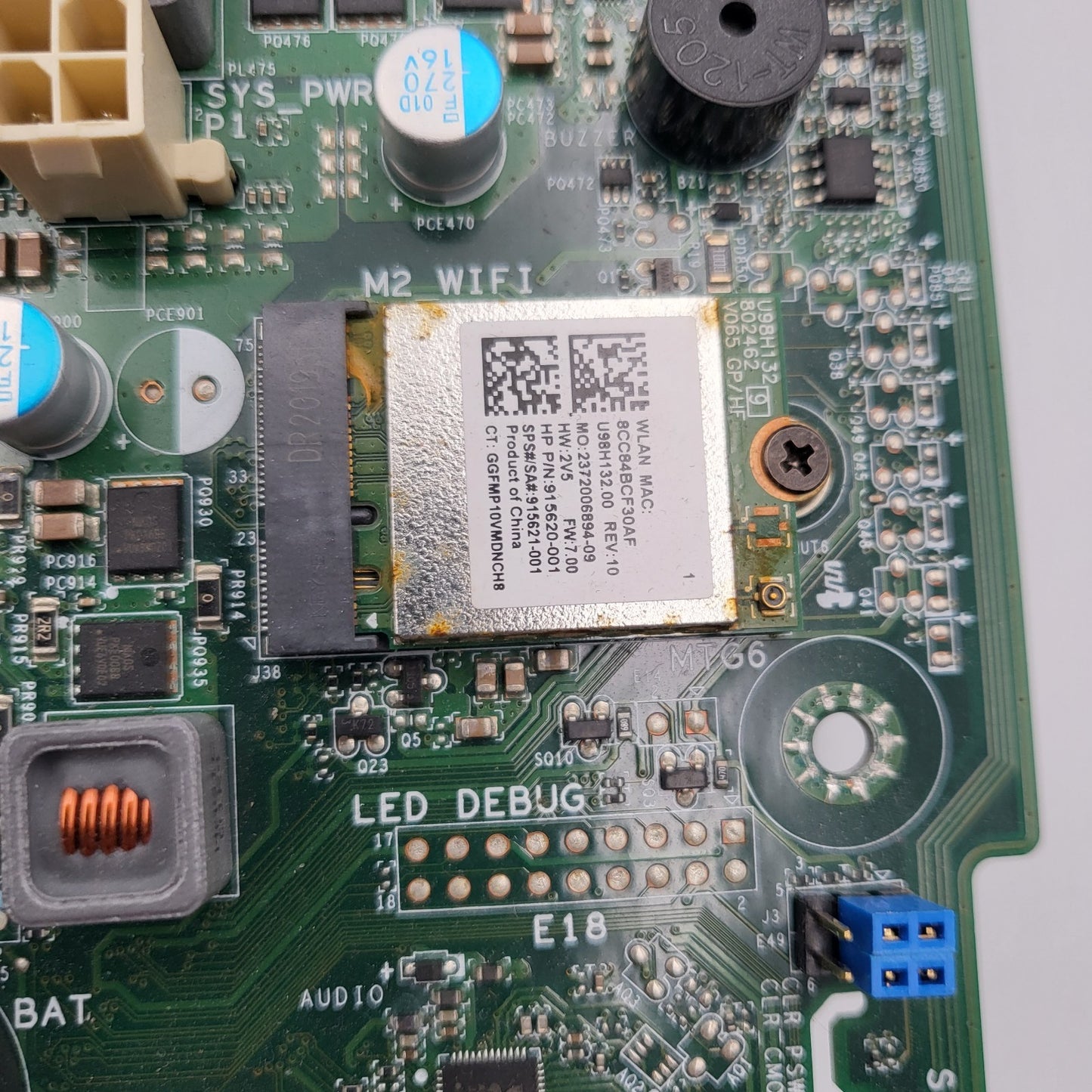 (AS-IS) HP Pavilion M01 TG01 Desktop Motherboard AMD AM4 DDR4 L56021-602 PARTS!