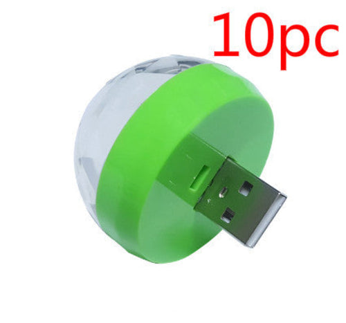 Light Stage Effect USB 5V Disco Ball DJ Party Holiday Lighting