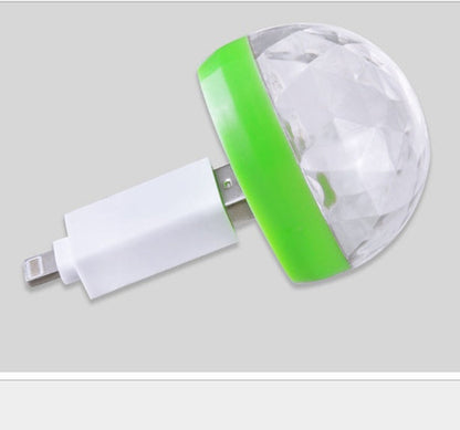 Light Stage Effect USB 5V Disco Ball DJ Party Holiday Lighting