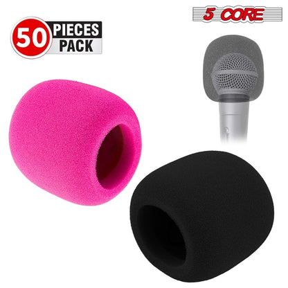5Core Microphone Cover Soft Foam Mic Windscreen Windproof Sponge for