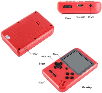 Portable Game Pad With 400 Retro Games Included + Additional Player
