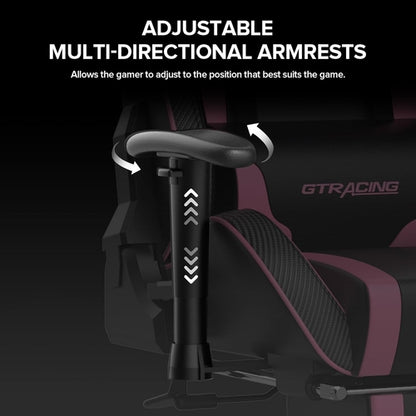 Gaming Chair with Footrest Speakers Video Game Chair Bluetooth Music