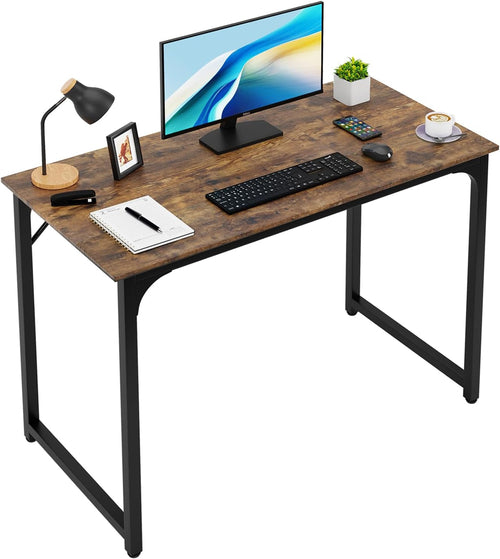 39 Inches Computer Desk, Modern Simple Style Desk for Home Office,
