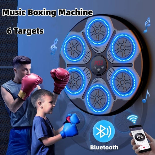 Music Boxing Machine Household With RGB Light Bluetooth-compatible