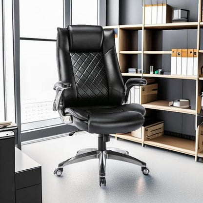 Executive Office Chair-Ergonomic Computer Desk Chair, High Back
