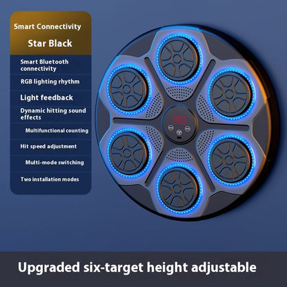 Music Boxing Machine Household With RGB Light Bluetooth-compatible