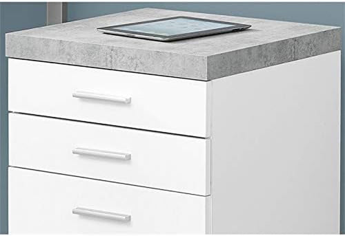 I 7051 File Cabinet, Rolling Mobile, Storage Drawers, Printer Stand,