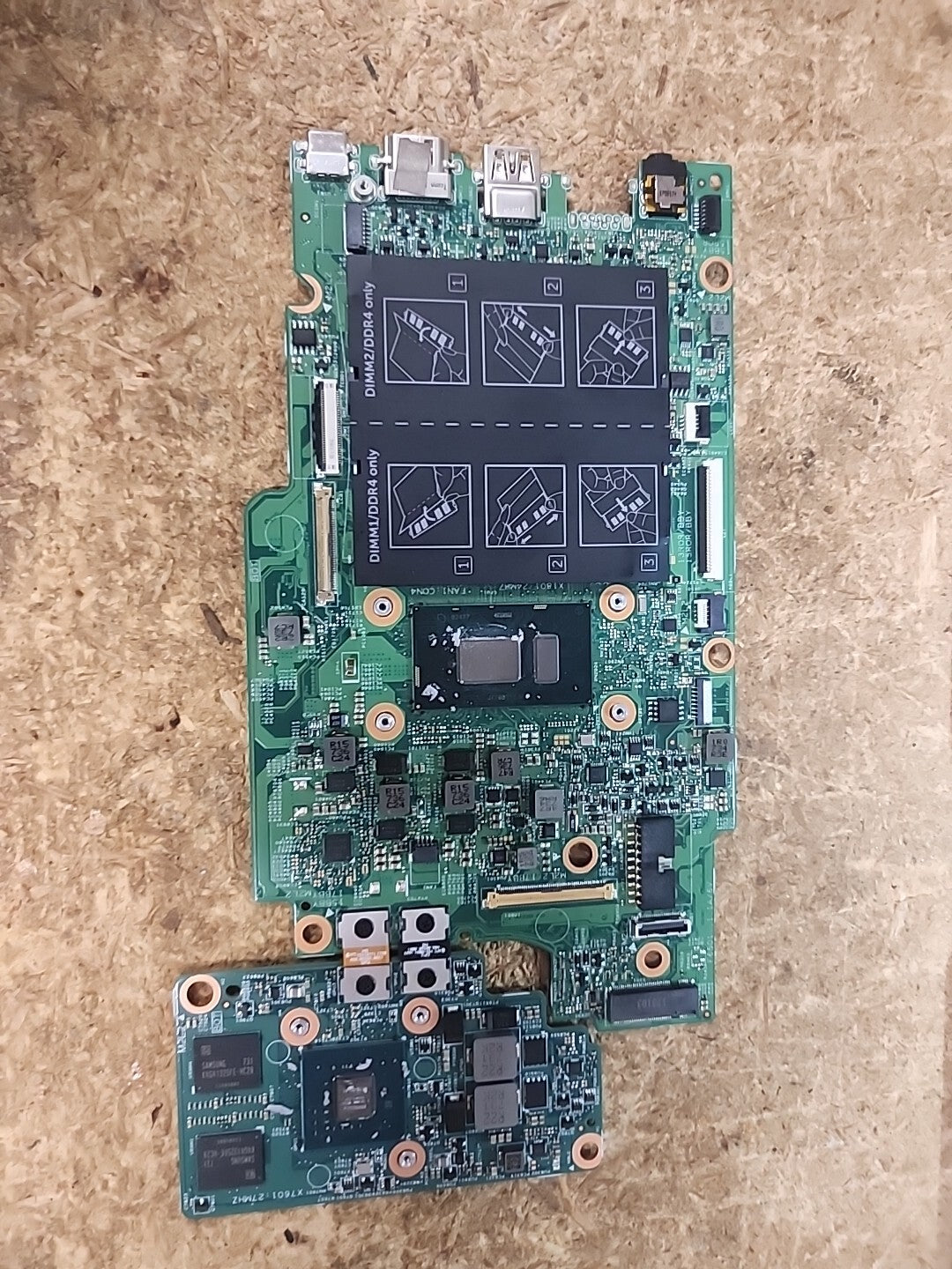 NEW Dell Inspiron 17 7779 Motherboard Intel i5-7200U **keyboard Won't Work**