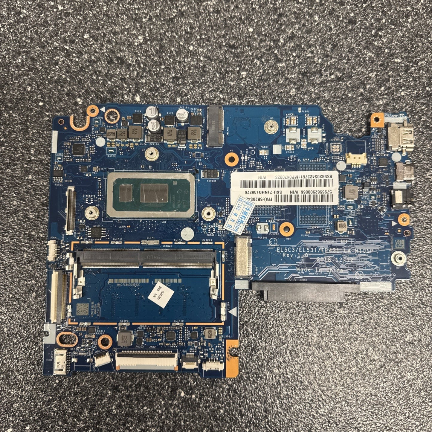 LA-H101P For Lenovo S340-15IWL Motherboard