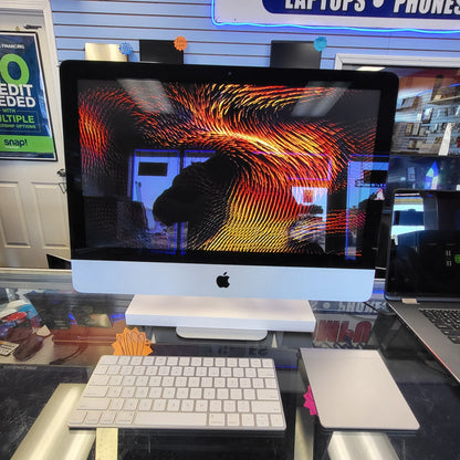 Apple iMac 21.5" (1TB HDD, Intel Core i5-7400, 3.00GHz, 8GB) Silver - MNDY2LL/A