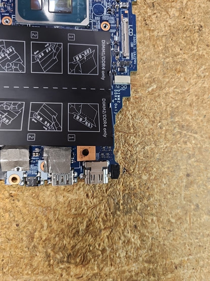  Dell Inspiron 5502  P102F002 Motherboard Intel Core i7-1165G7 CN0W3XW5WSC0