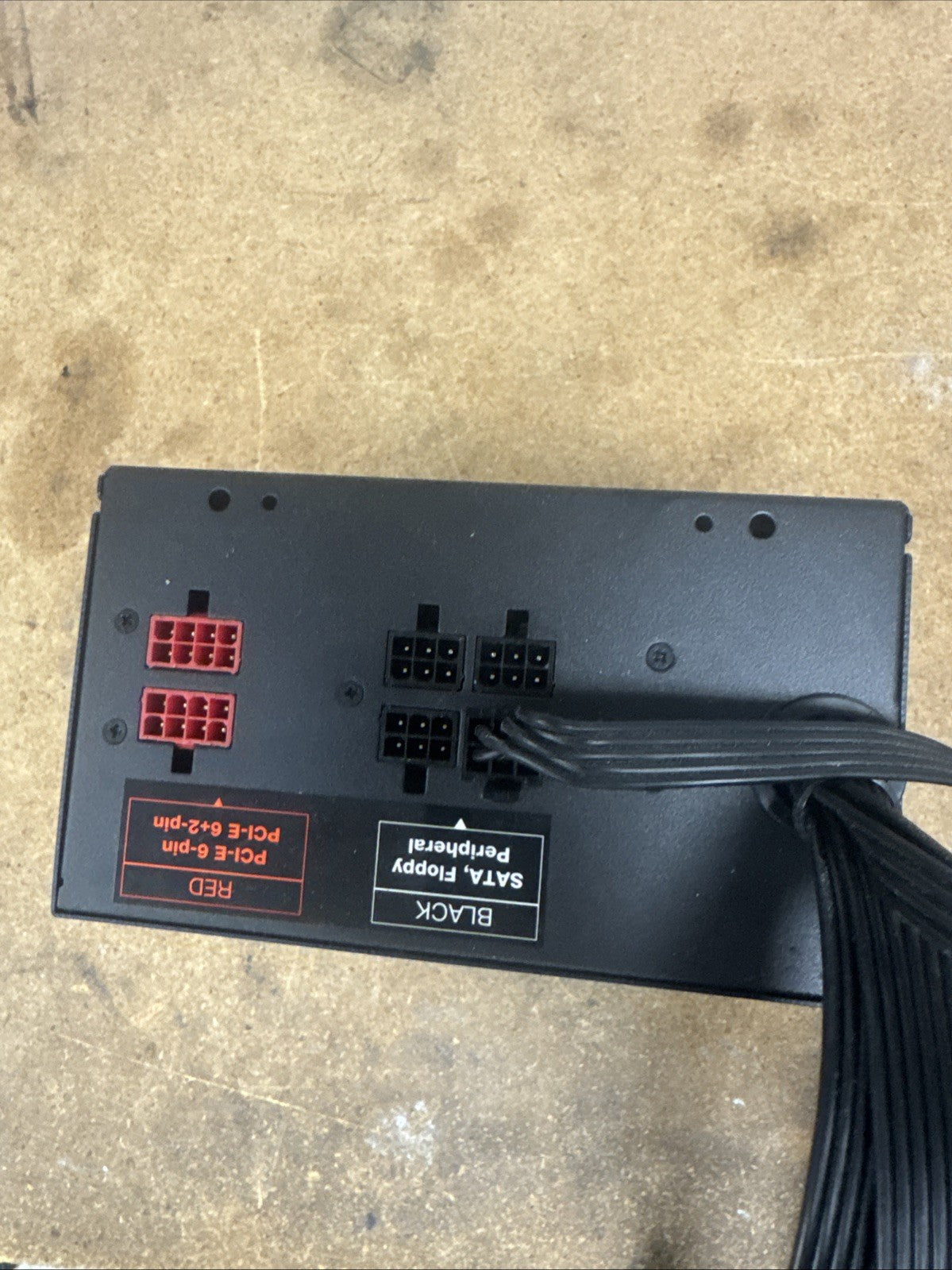 Rosewill 550 W 24 Pin ATX Desktop Power Supply HIVE-550S MISSING CABLES!!!!