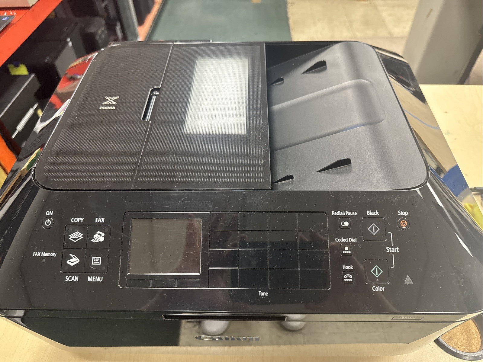 Canon PIXMA MX922 Wireless All-In-One Color Inkjet Printer W/INK Page Count 2550