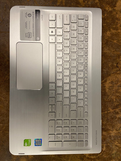 HP ENVY X360 M6-W 15-W Palmrest Keyboard & Touchpad Backlit 807526-001 GRADE A