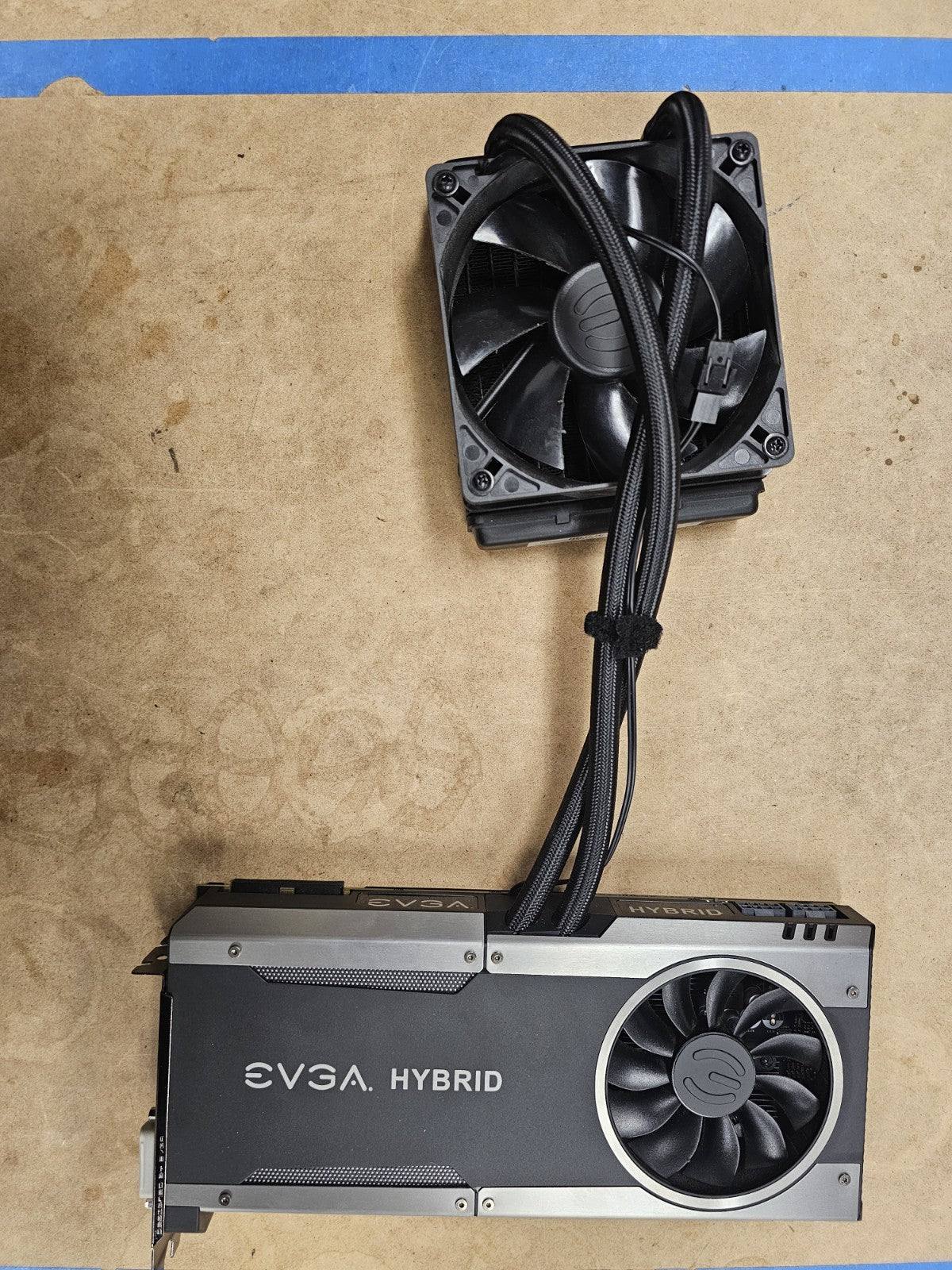 EVGA GEFORCE 1070 HYBRID 08G-P4-6178-KR GeForce Graphics Card - !PARTS ONLY!