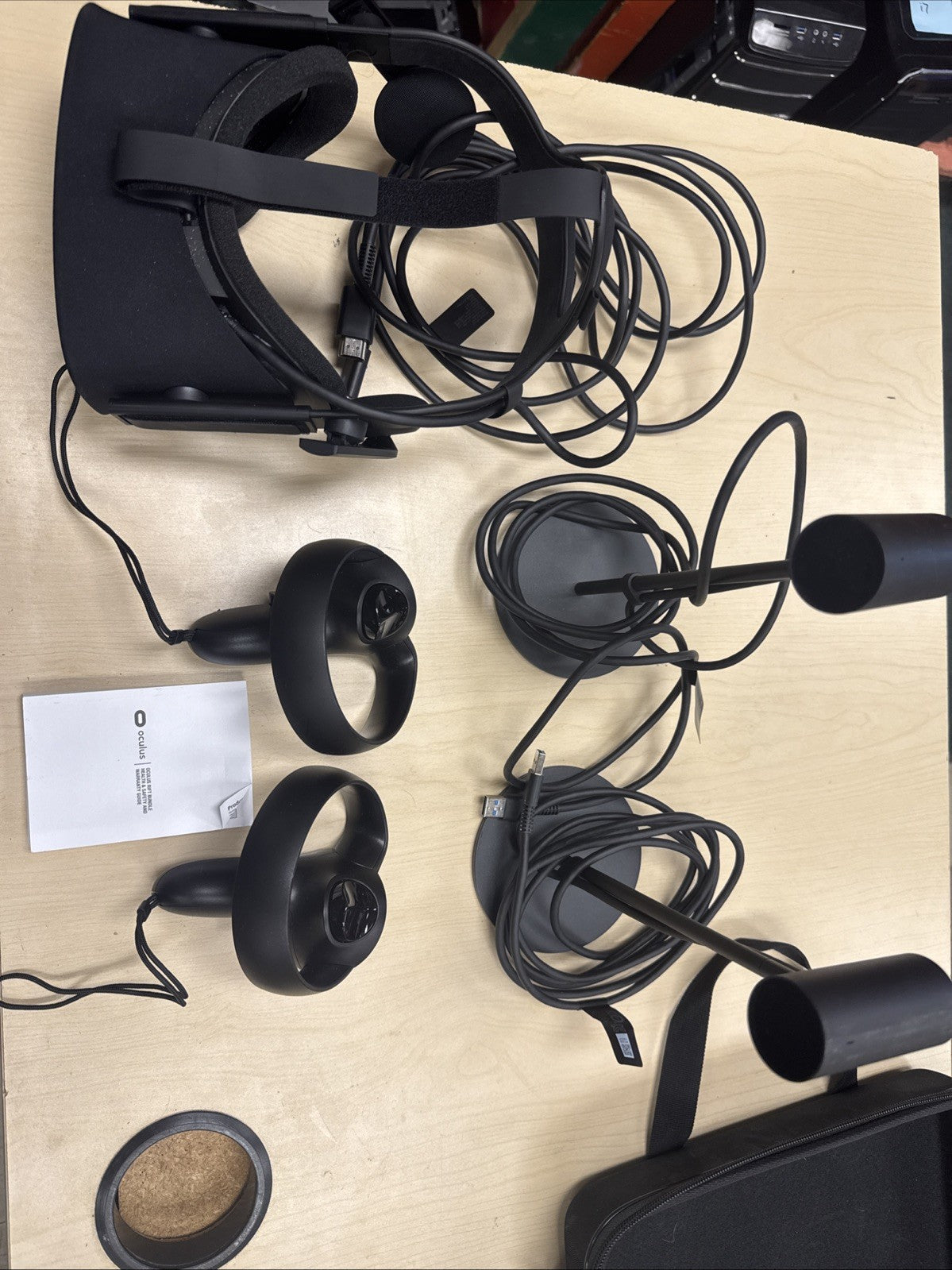 Oculus Rift C4-A with Sensor and Cables With Case!