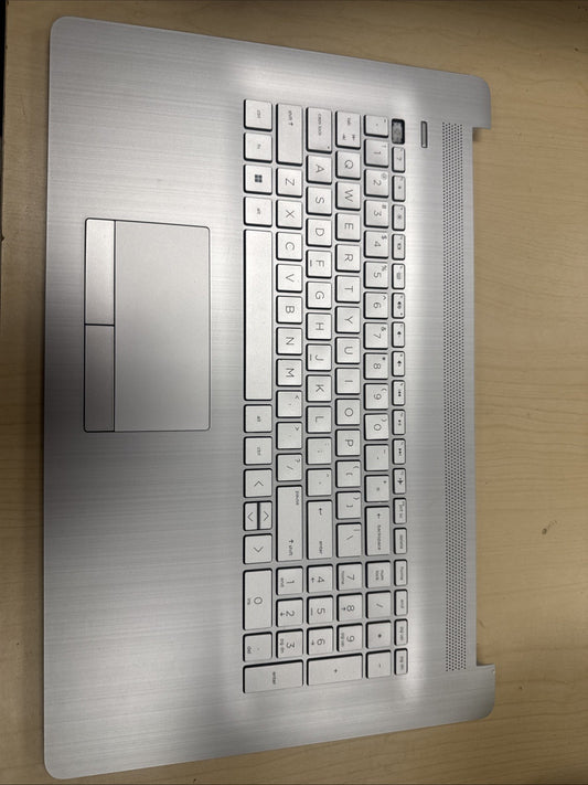 HP 15-DW 15.6" Palmrest Touchpad Keyboard L52023-001 AP2H8000511