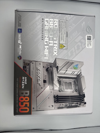 ASUS ROG STRIX B850-A GAMING WiFi AMD AM5 B850 ATX MOTHERBOARD BROKEN CPU PINS!