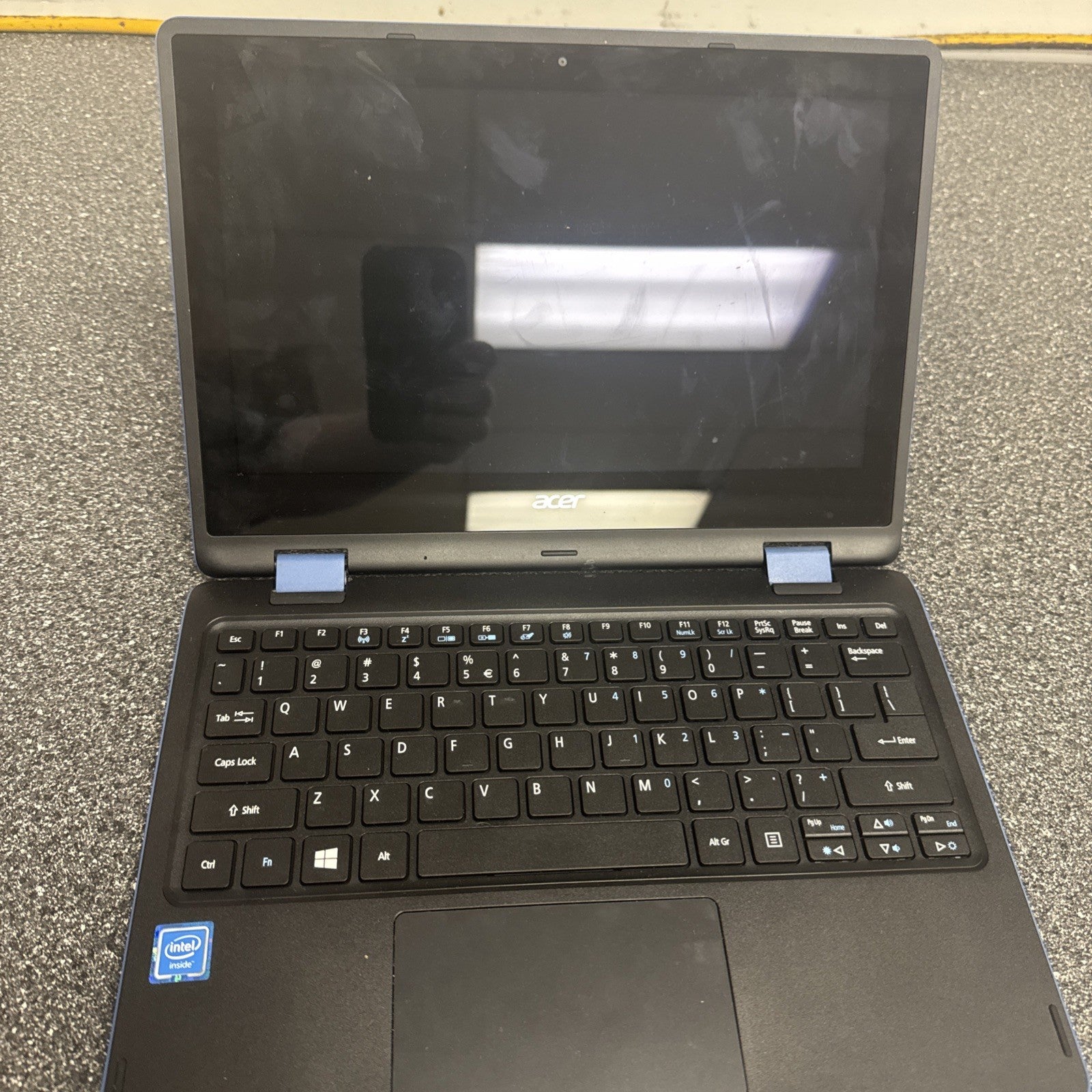 Acer Aspire 11.6"  Touch Screen R3 Series Model #N15W5 BATTERY NOT TESTED/STAINS