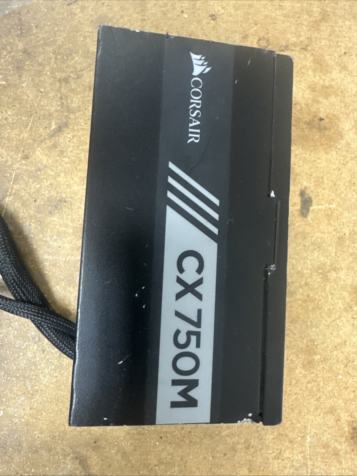 Corsair CX750M 750W ATX Semi-Modular Power Supply 75-002019 MISSING CABLES!!!!!!