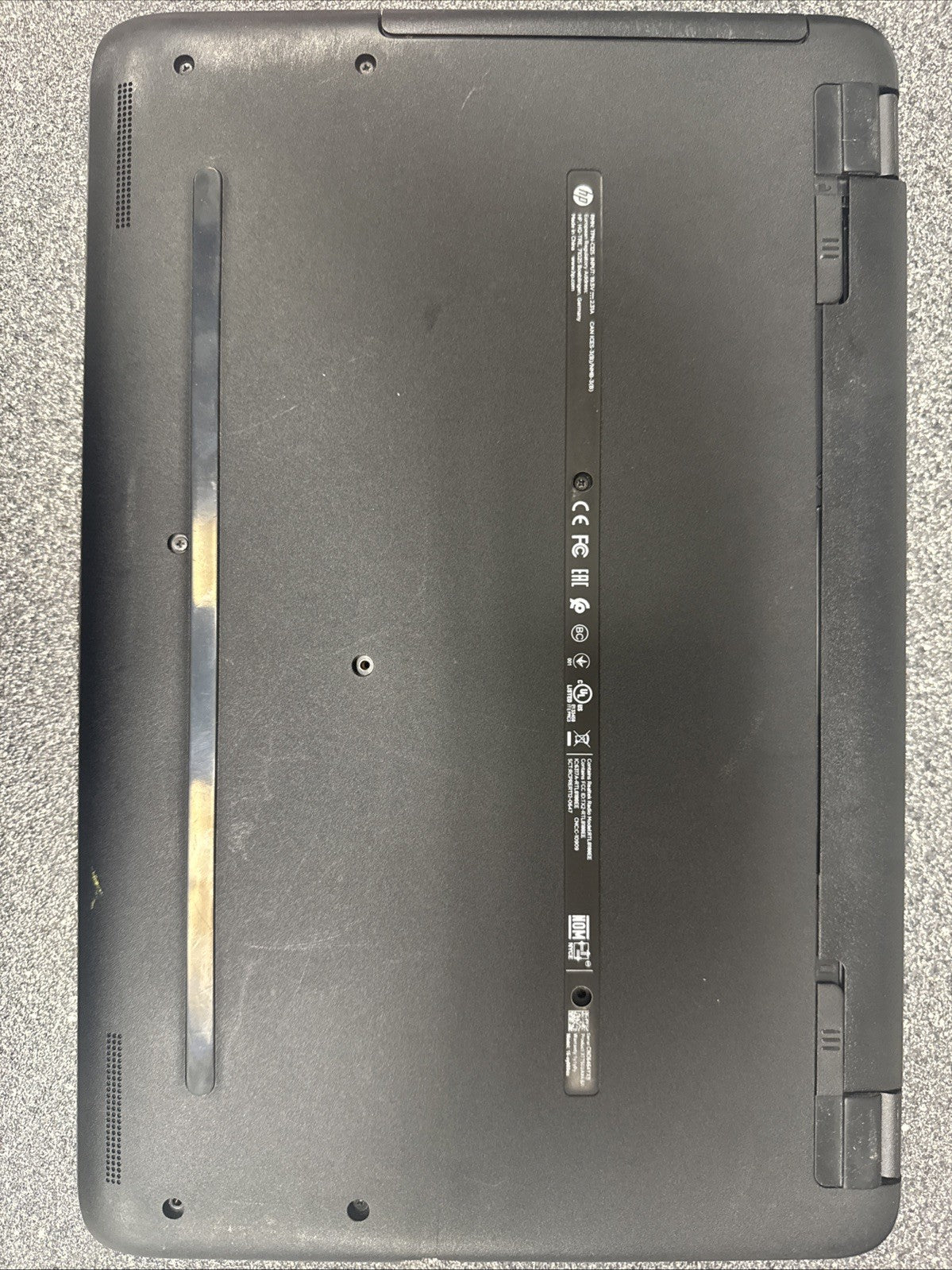 HP 15-AY009DX | INTEL CORE I3-6100U 2.30GHZ BATTERY NOT TESTED!