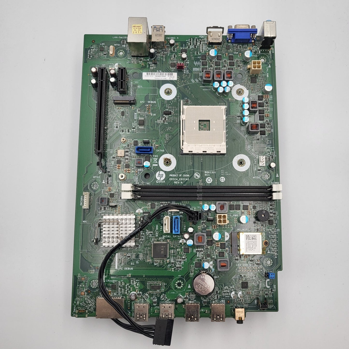(AS-IS) HP Pavilion M01 TG01 Desktop Motherboard AMD AM4 DDR4 L56021-602 PARTS!