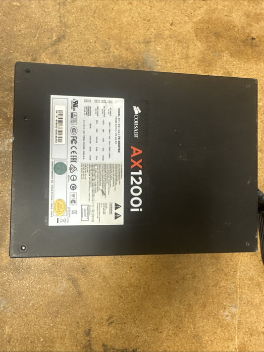 Corsair AX1200i PSU - 1200W Platinum Power Supply 75-000784 MISSING CABLES!!!!!!