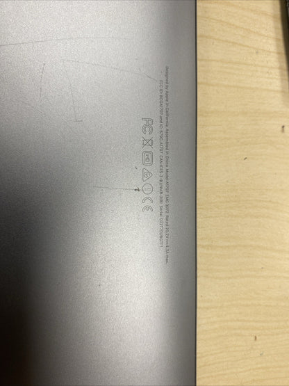 MacBook Pro 15 2016 2017 A1707 Palmrest + Touchpad + Keyboard + Battery