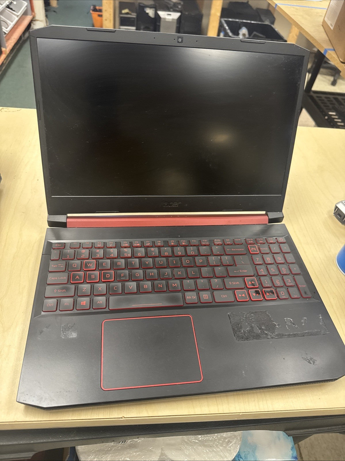 Acer Nitro 5 N18C3 Parts Only - Motherboard Bad, Only Good For Parts