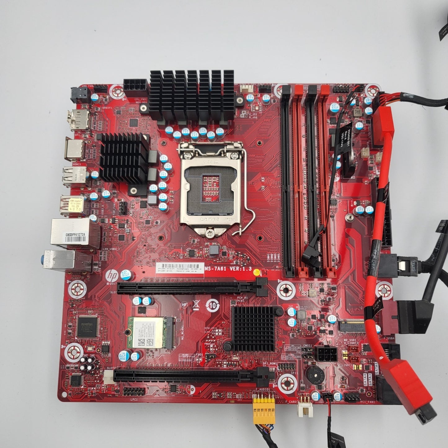HP OMEN 880 Intel 7th Gen Motherboard MS-7A61 Ver 1.0 915477-001 915477-601