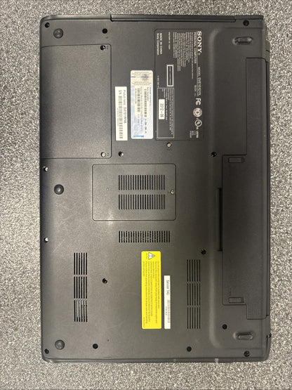 Sony Vaio SVE151D11L 15" Laptop BATTERY NOT TESTED!