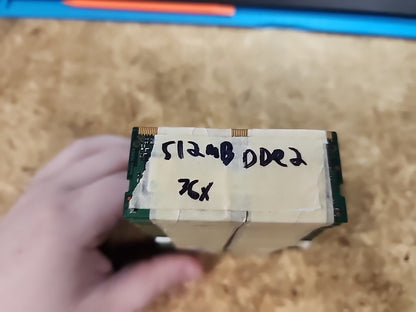 Lot of 36x  512MB DDR2 PC2 Laptop Sodimm