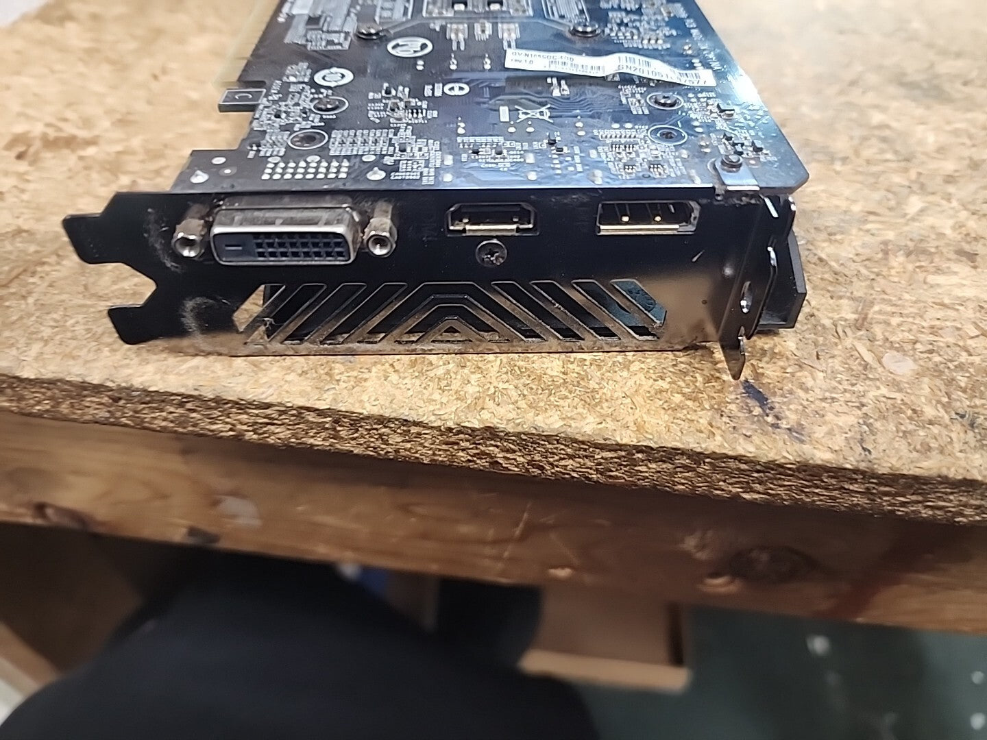 GIGABYTE GeForce GTX 1650 SUPER OC GDDR6 Graphics Card - 4GB **NO VIDEO**