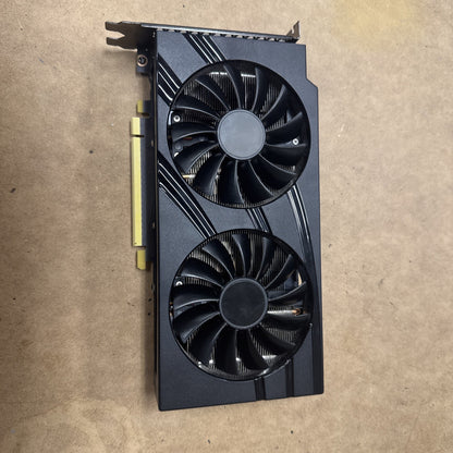 (FOR PARTS) SMOKES IN THE MIDDLE GeForce RTX 3060 Ti 8GB Dual Fan GPU