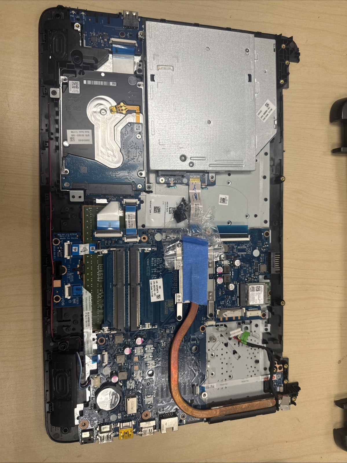 CDL50 LA-D707P For HP Pavilion 15-AY Motherboard i7-7500U R7 M430 2GB 903787-601