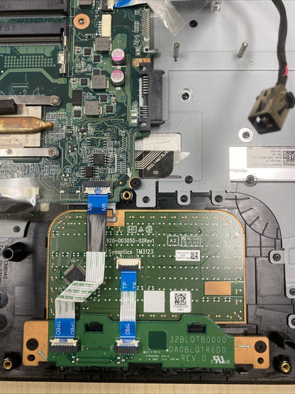 TOSHIBA Satellite C55t-C Laptop Palmrest with Touchpad and Motherboard