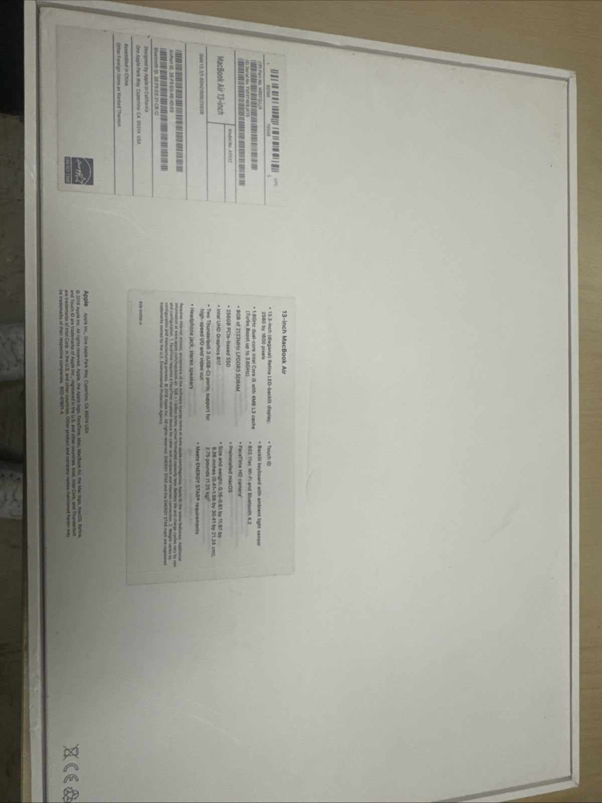 Grade A Rose Gold US Keyboard Topcase Palm Rest for Macbook Air 13" A2337 2020