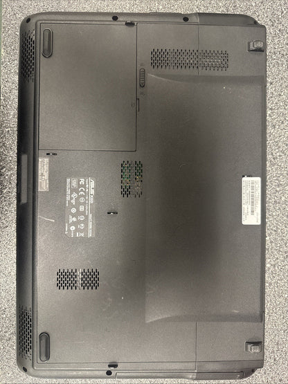 ASUS K601 15" Intel Pentium Dual-Core T4400 BATTERY NOT TESTED AND SCRATCHES!!!!