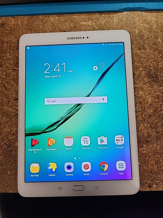Samsung Galaxy Tab S2 SM-T810N 32GB Wi-Fi 9.7in - White (SM-T810NZWEXEF)