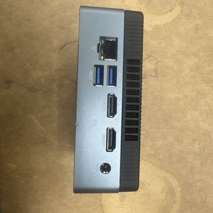 CYBERGEEK Nano J1 no RAM  No SSD Barebones PC Bottom Damage