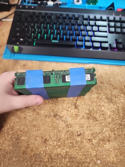 LOT OF 47x 512gb DDR2 Desktop Ram