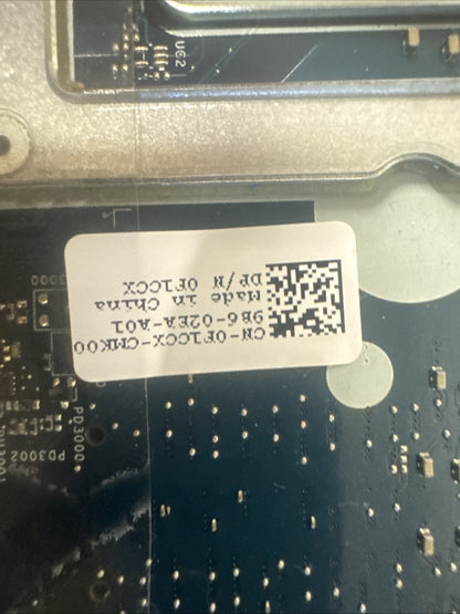 DELL AREA 51M LA-G881P Motherboard has a stripped GPU screw and 2nd DC-IN Broken