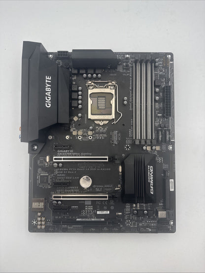 Gigabyte GA-Z270X-Ultra Gaming Motherboard BENT PINS AND MORE, DOESNT BOOT!!!