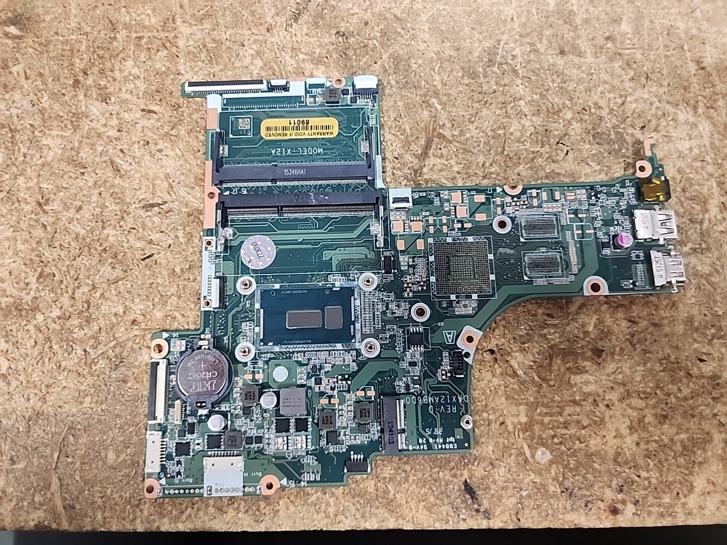 For HP Pavilion 15-AB i3-5010U Motherboard DAX12AMB6D0 809040-001 814673-001