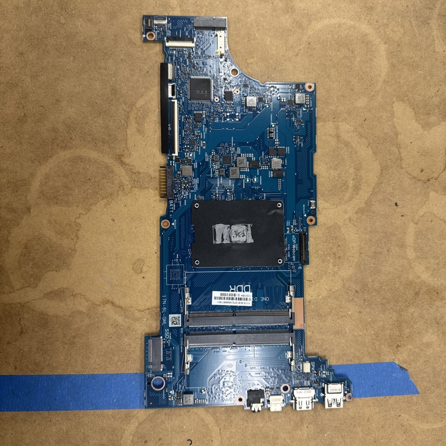 For HP 17-CN Motherboard 6050A3261701-MB-A02 NOT TESTED, MAY NOT WORK!