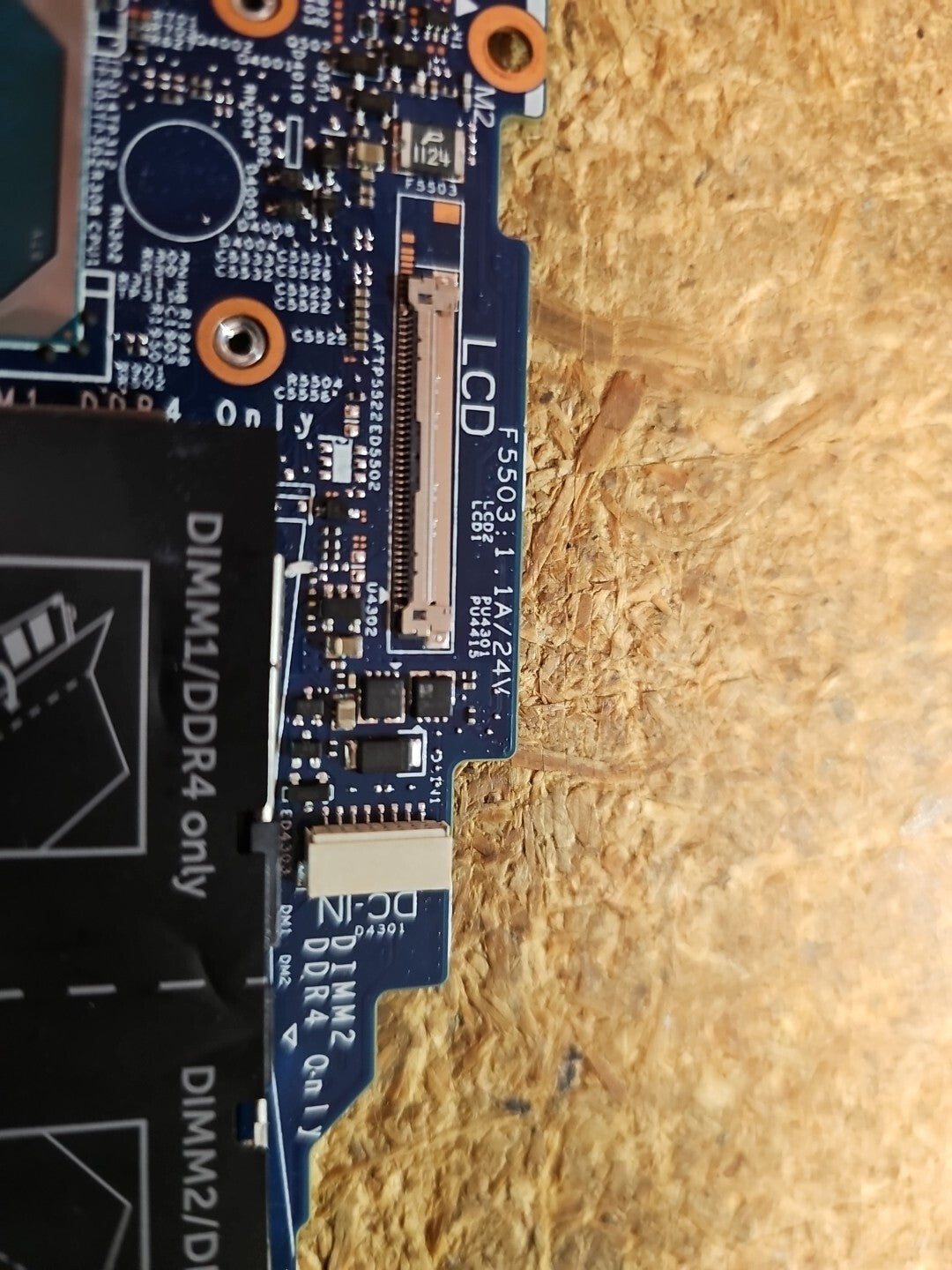  Dell Inspiron 5502  P102F002 Motherboard Intel Core i7-1165G7 CN0W3XW5WSC0