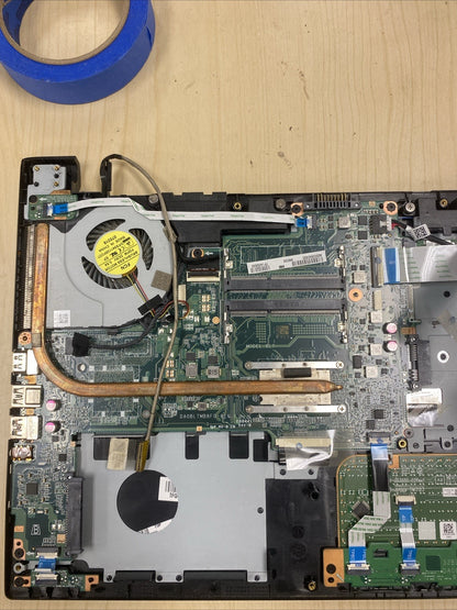 TOSHIBA Satellite C55t-C Laptop Palmrest with Touchpad and Motherboard