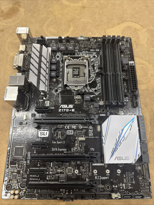ASUS Z170-A Intel LGA1151 DDR4 ATX Motherboard Bad Ram 2 Slot